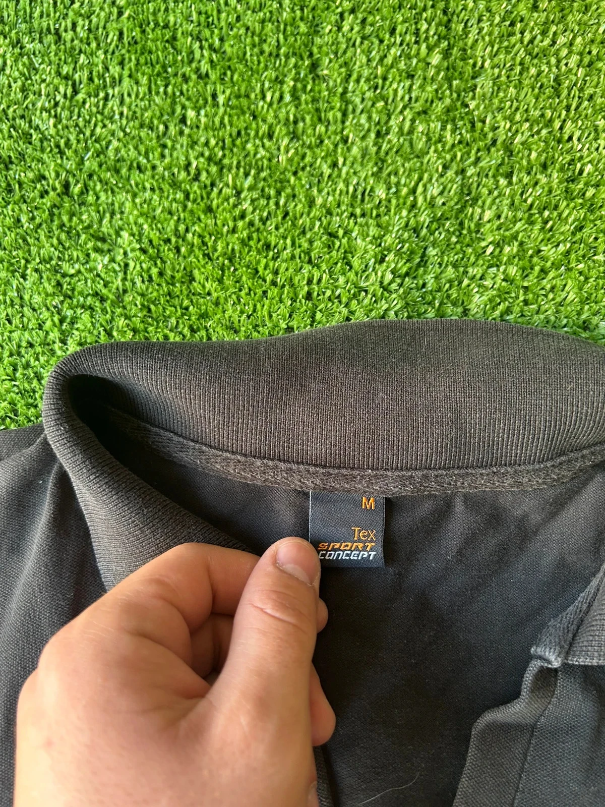 Camiseta polo preta tex sport – photo 5